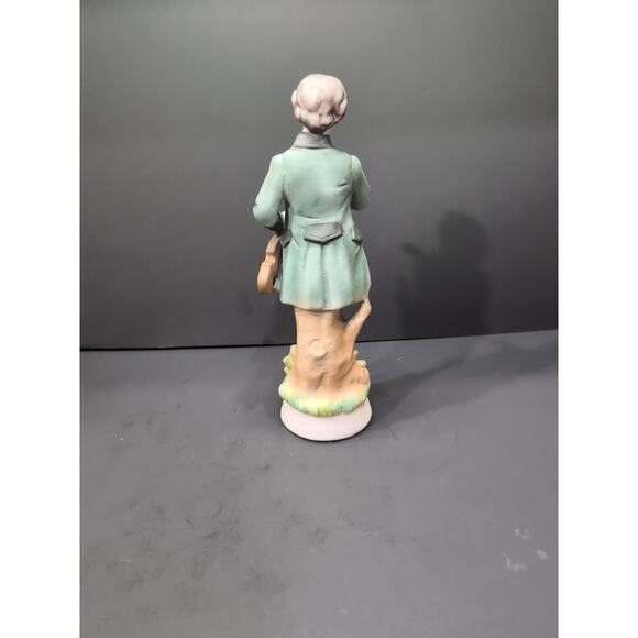 Capodimonte Young Man With Violin Figurine, Porcelain Figurine, Musician Decor‎ - Picture 3 of 9
